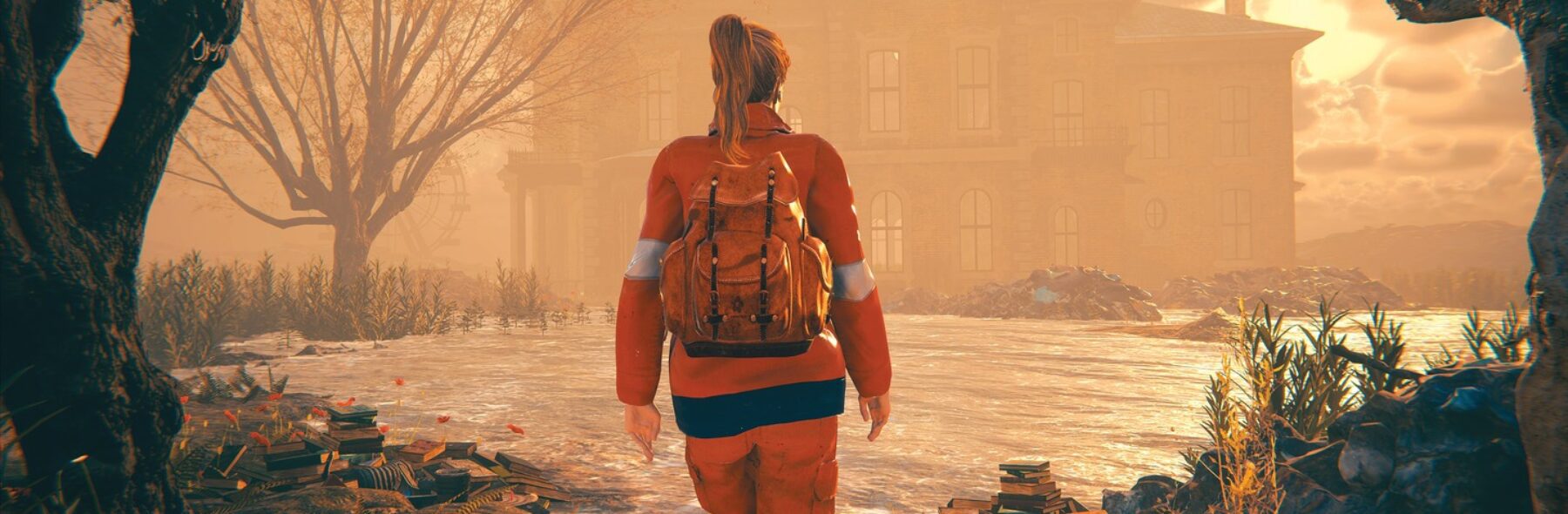 The festival poster for Dreaming Methods’ The Abandoned Library